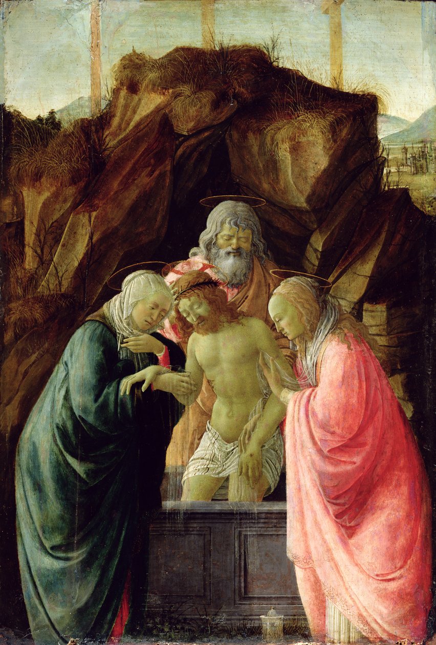 Die Grablegung von Fra Filippo Lippi