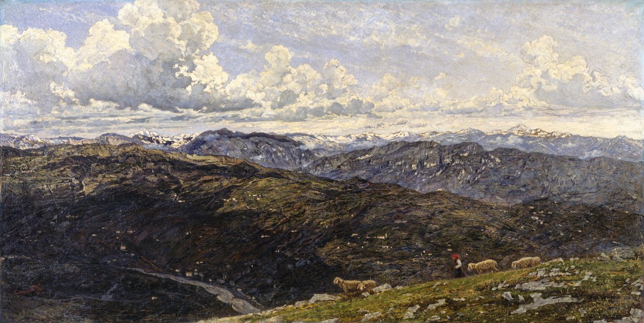 Bergamaskische Voralpen von Filippo Carcano