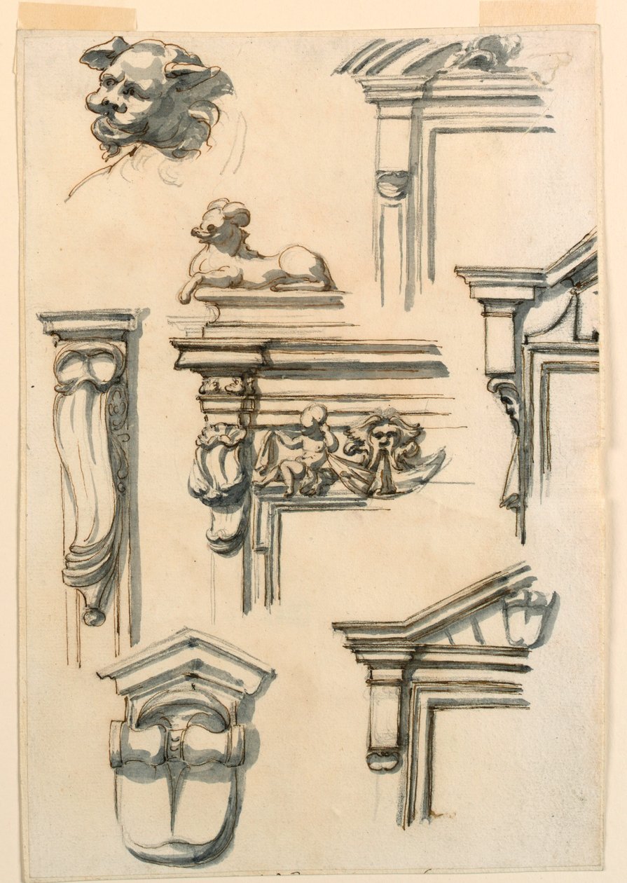 Architekturstudien von Filippo Marchionni