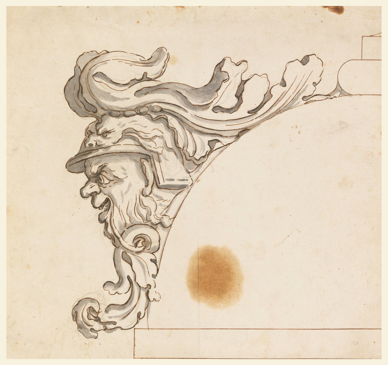 Die Maske eines Kriegers von Filippo Marchionni