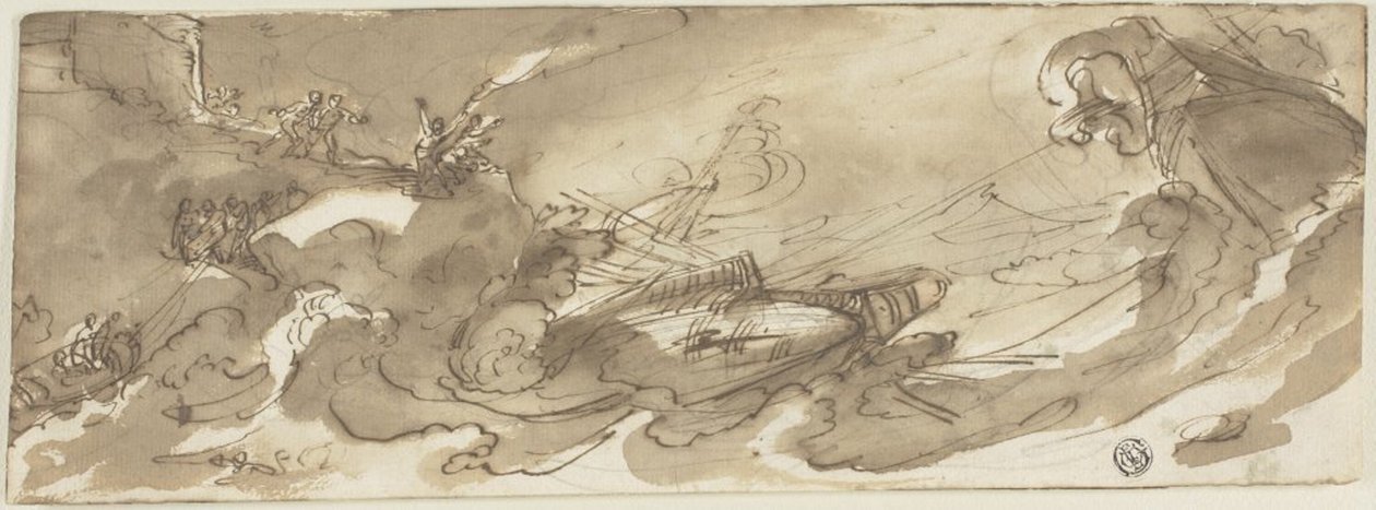 Schiffswrack von Filippo Napoletano