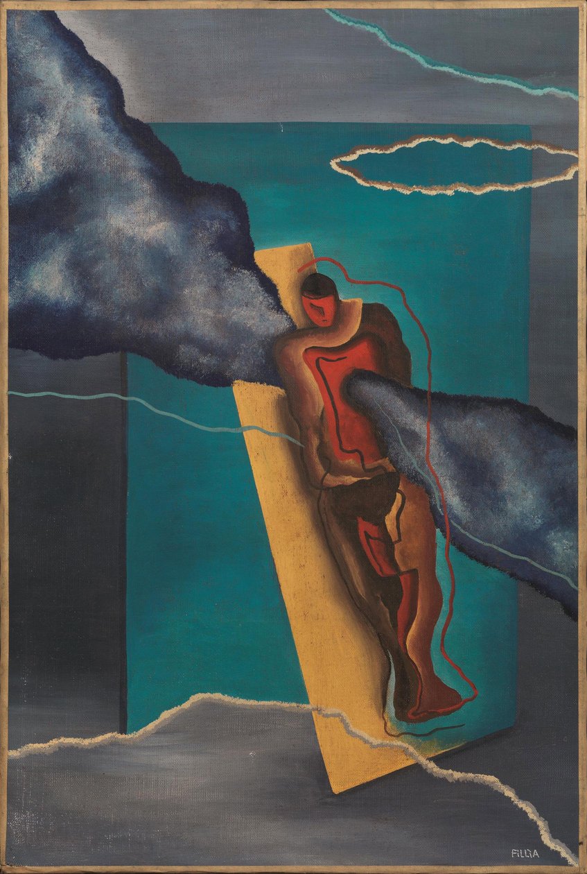 Futuristische Komposition von Fillia Fillia