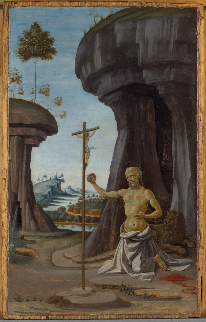 Der reuige Heilige Hieronymus von Fiorenzo di Lorenzo