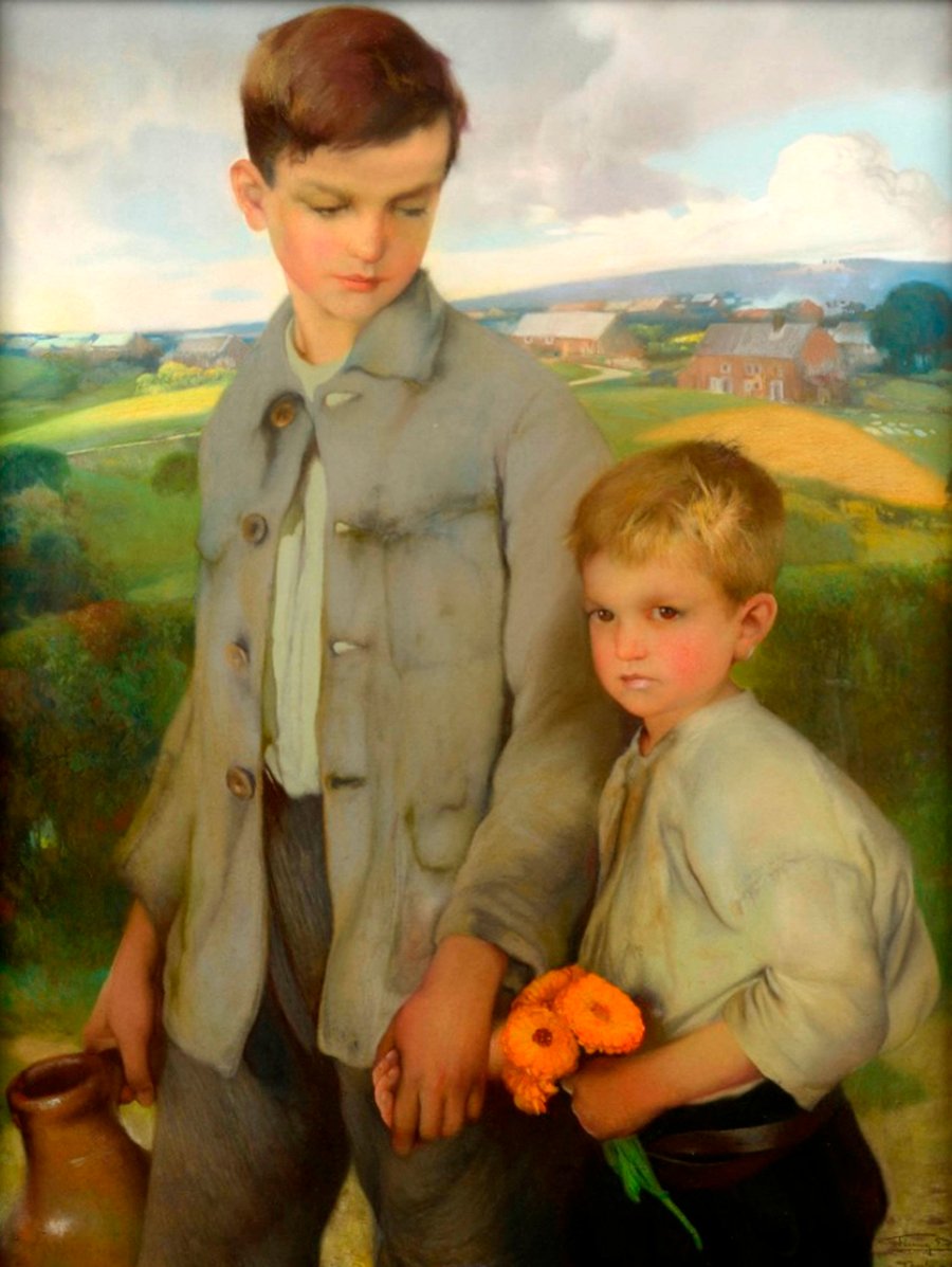 Die zwei Brüder von Firmin Baes