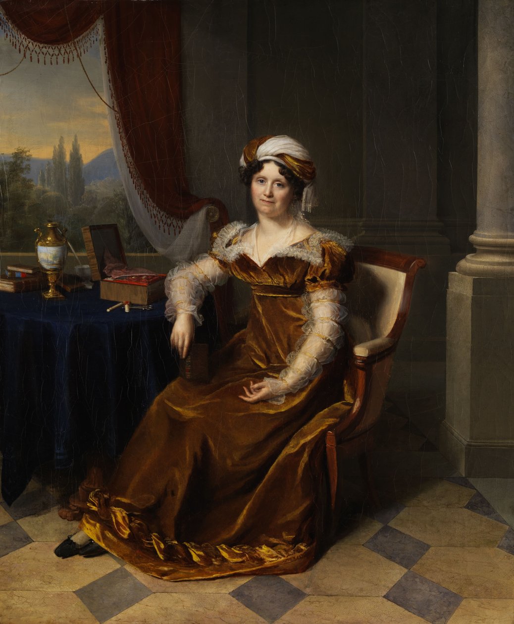 Porträt der Madame Marbon von Firmin Massot