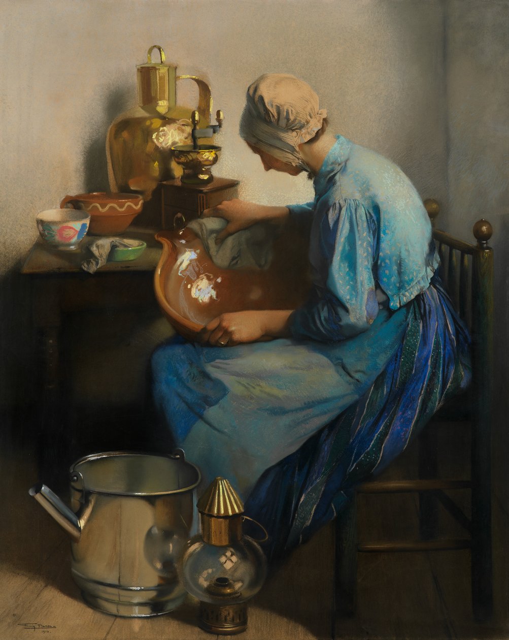 Die Putzfrau von Firmin Baes