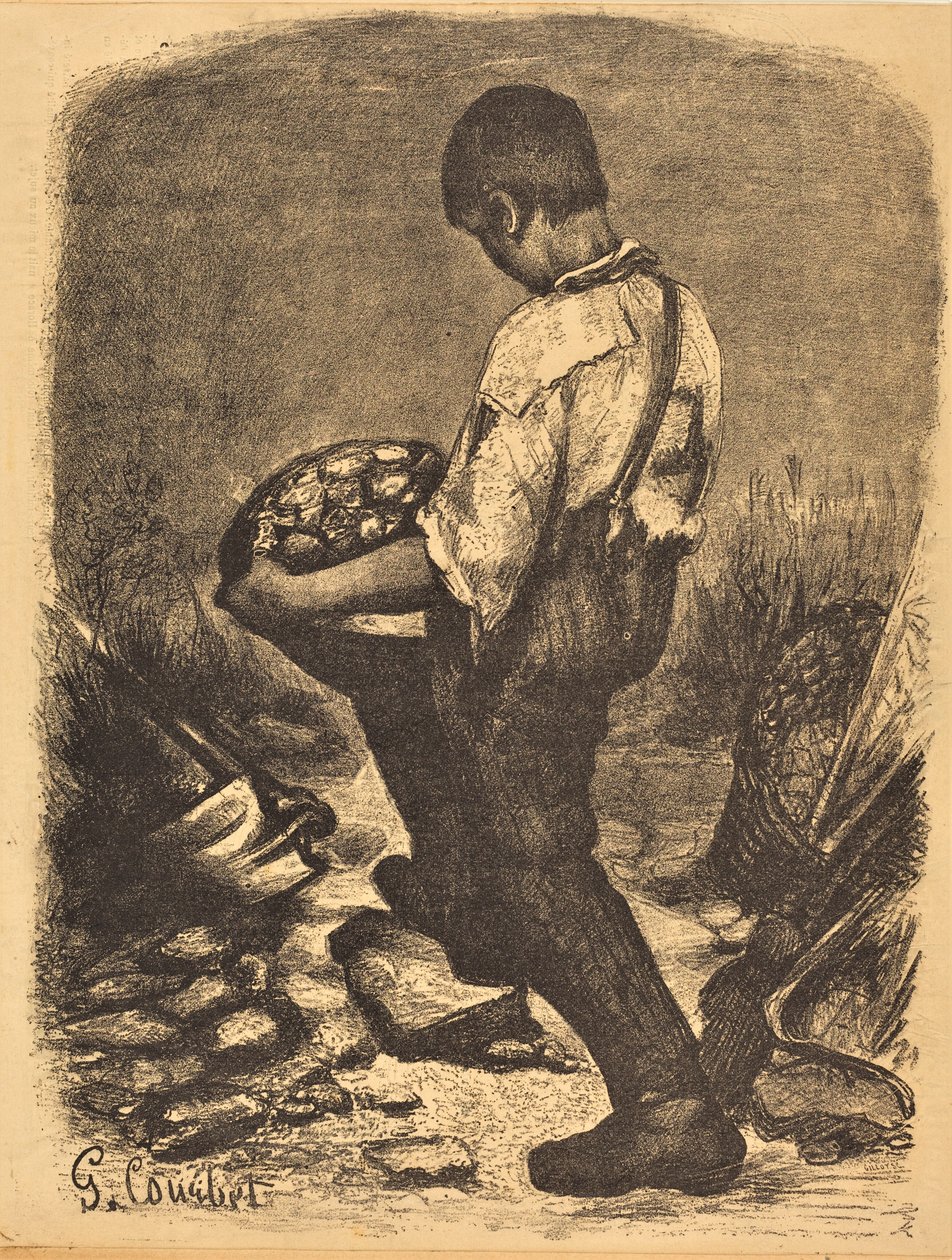 Der Steineklopfer von Firmin Gillot