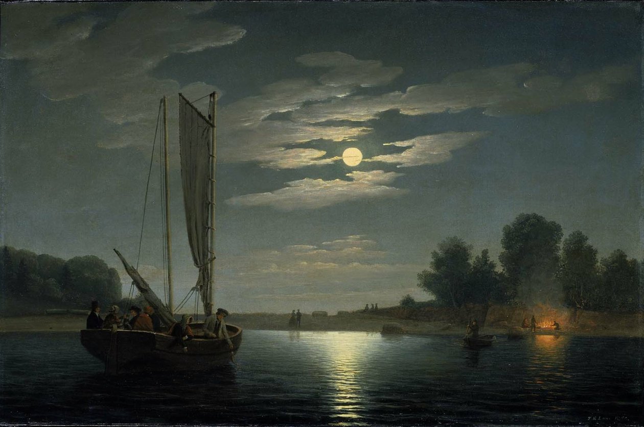 Anglergesellschaft von Fitz Henry Lane
