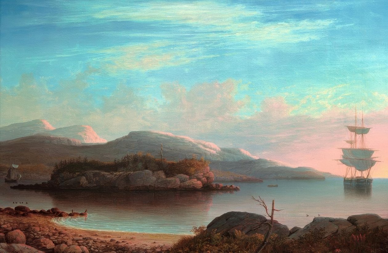 Vor Mount Desert Island von Fitz Henry Lane