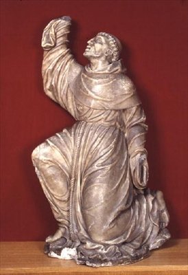 Der heilige Franziskus empfängt die Stigmata von Flemish School