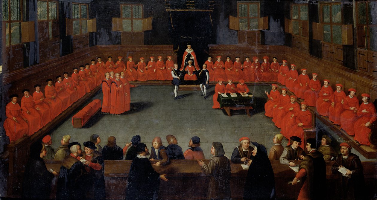 Der Rat von Mechelen von Flemish School