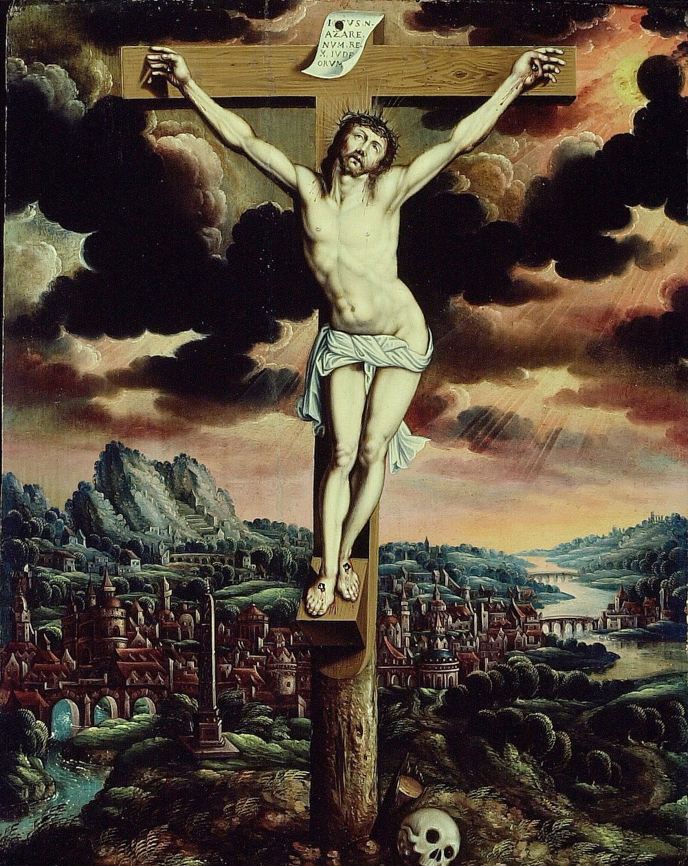 Christus am Kreuz von Flemish