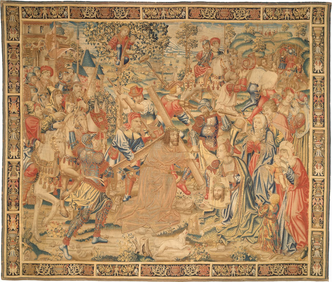 Der Kreuzweg von Flemish 16th Century