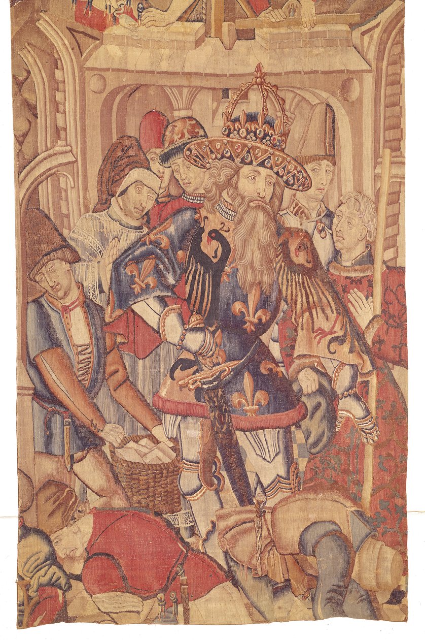Karl der Große (742-814) Tournai Werkstatt von Flemish School