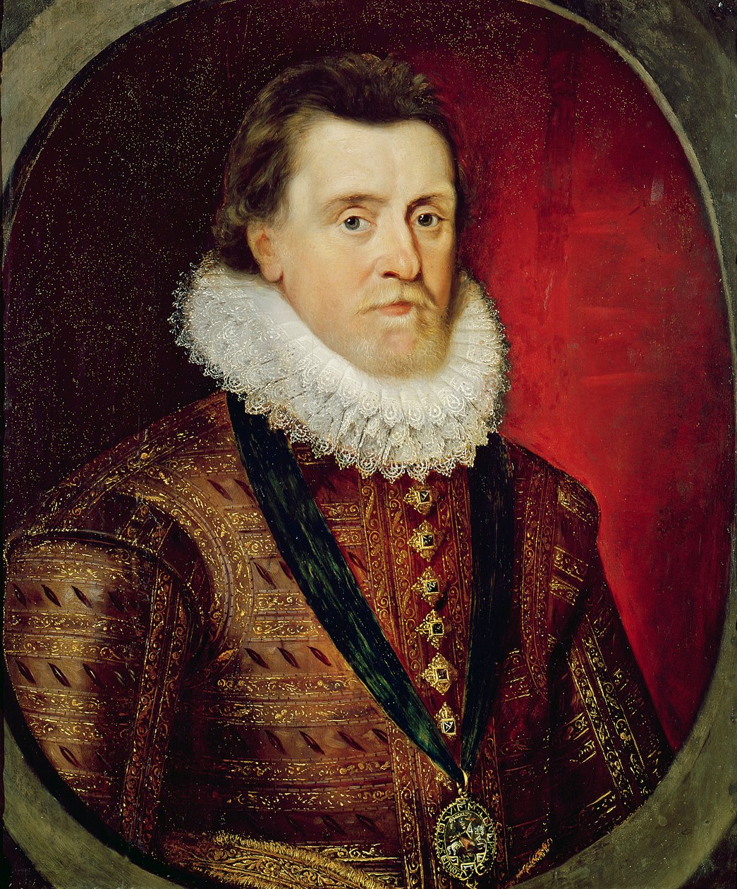 Jakob I. (1566-1625) von Flemish School