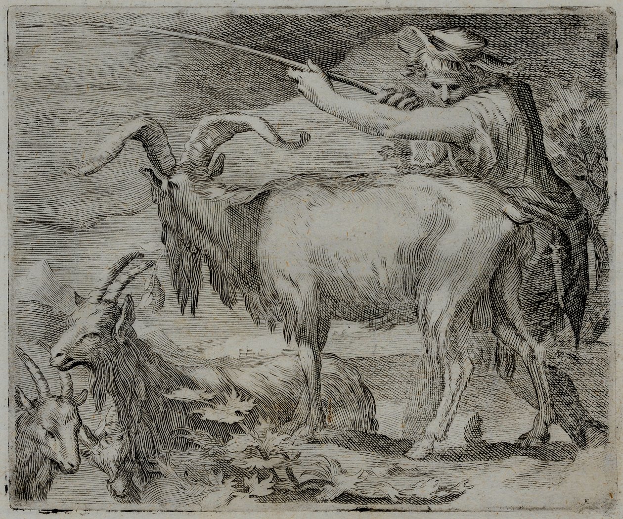 Alte Meister Gravur von Flemish School