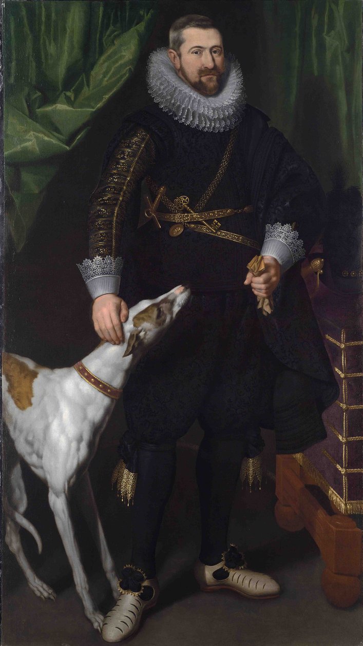 Porträt von Charles-Alexandre de Croÿ von Flemish School