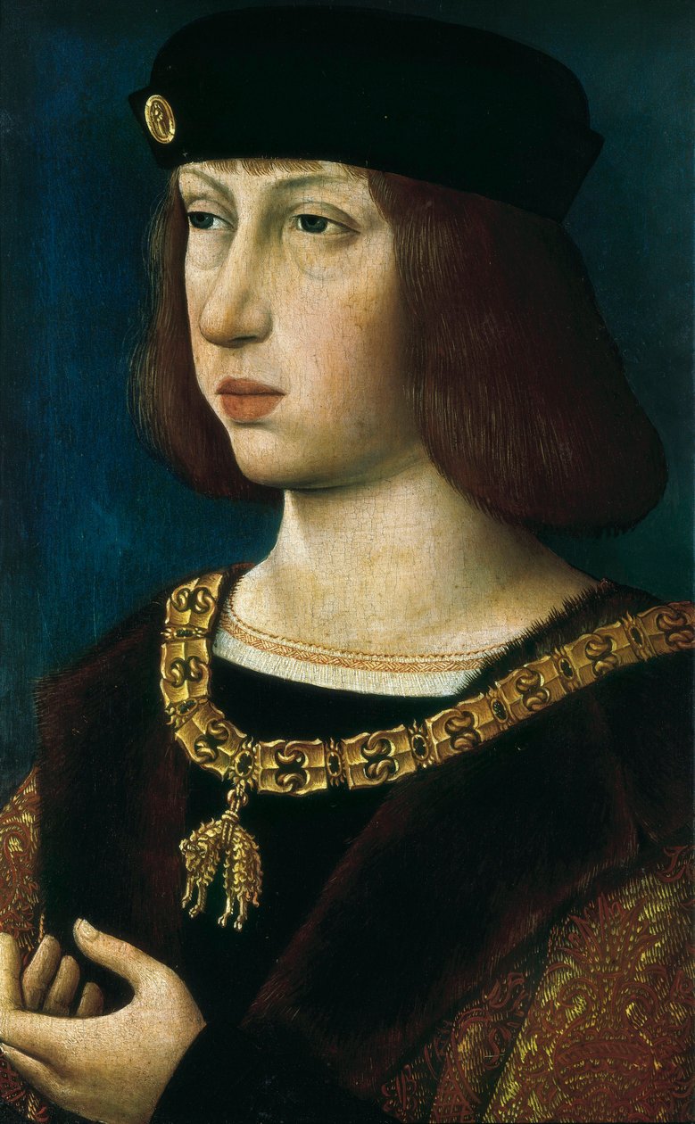 Porträt von Philipp I. von Kastilien von Flemish School