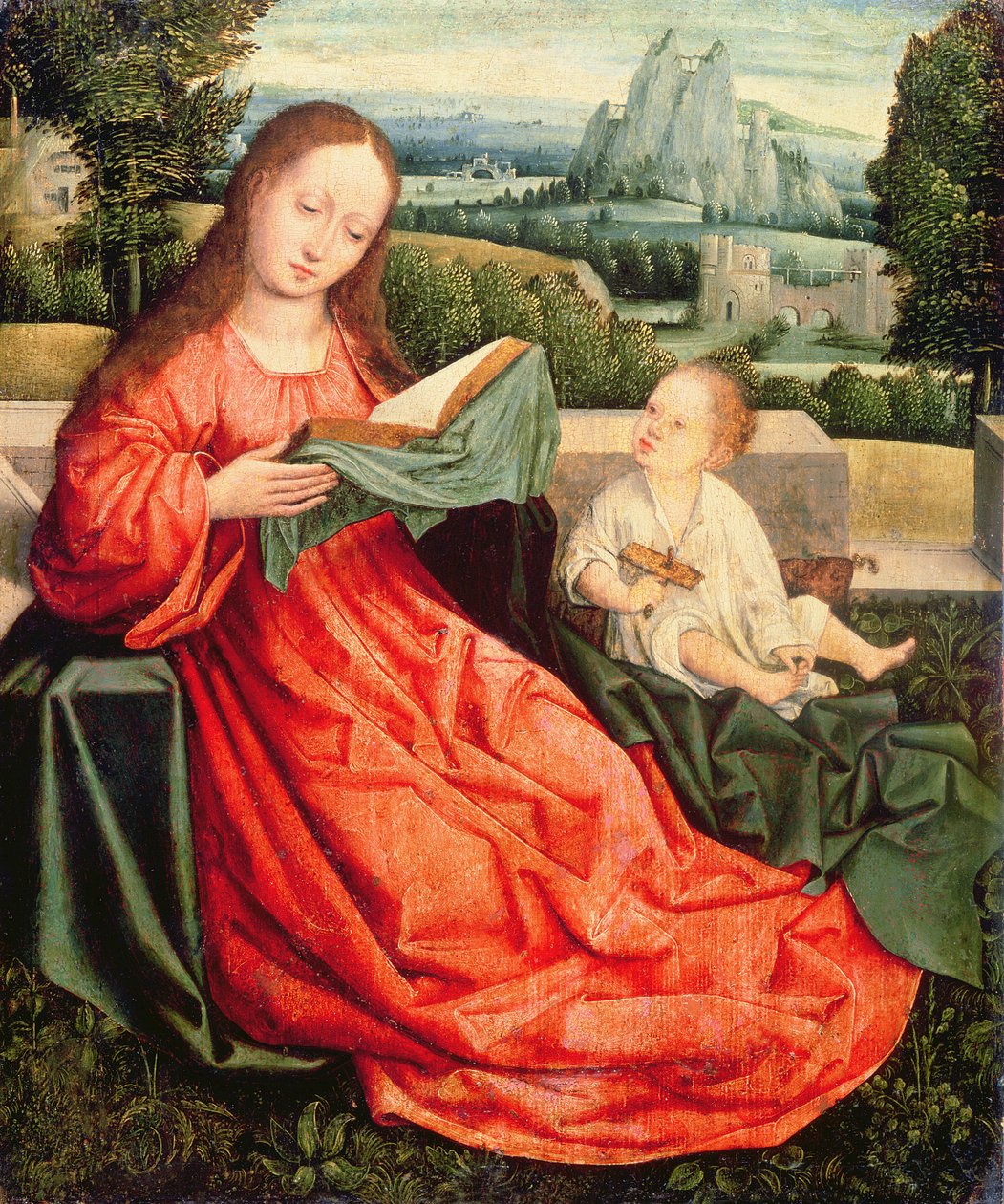 Die Madonna und das Kind von Flemish School