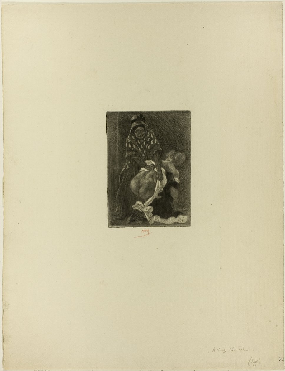 Für Sie, General! von Félicien Rops