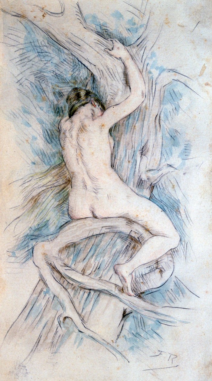 Hamadryade von Félicien Rops