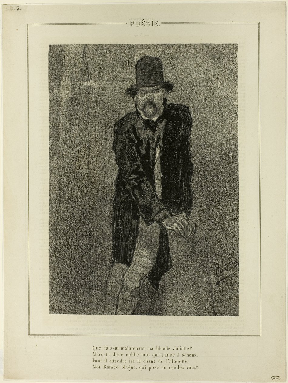 Poesie IV von Félicien Rops