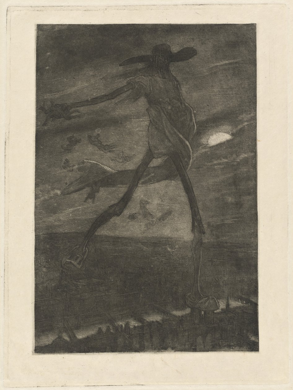 Satan sät Unkraut von Félicien Rops