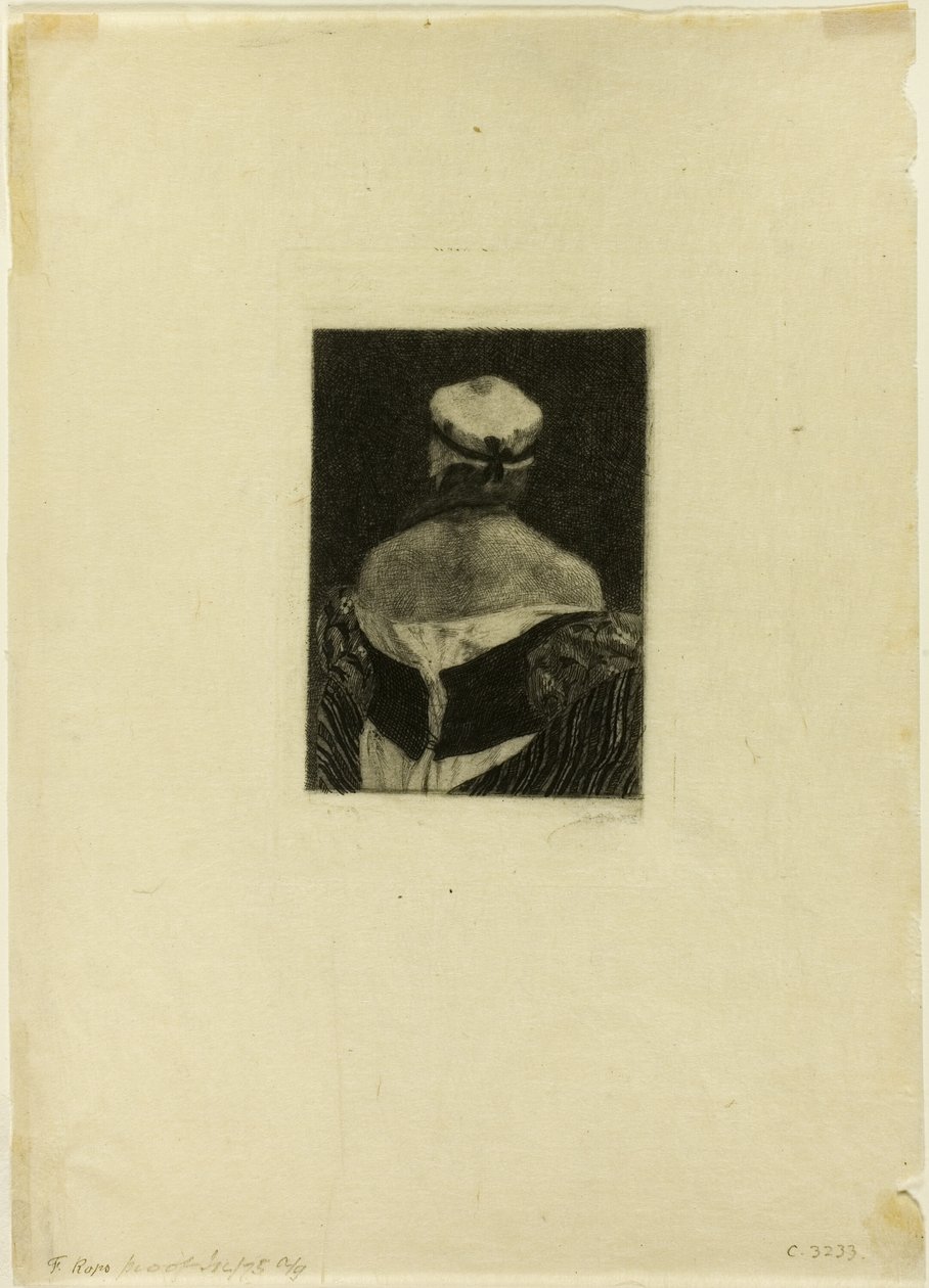 Das Modell von Félicien Rops