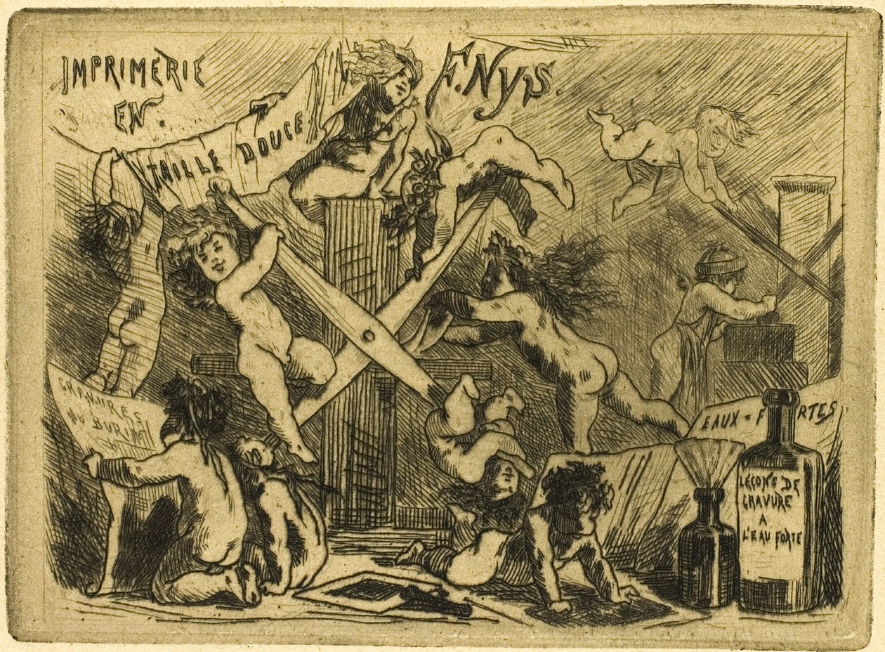 Die Presse von Félicien Rops
