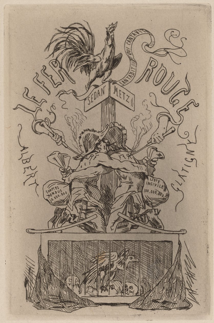 Das rote Eisen (Le Fer Rouge) von Félicien Rops