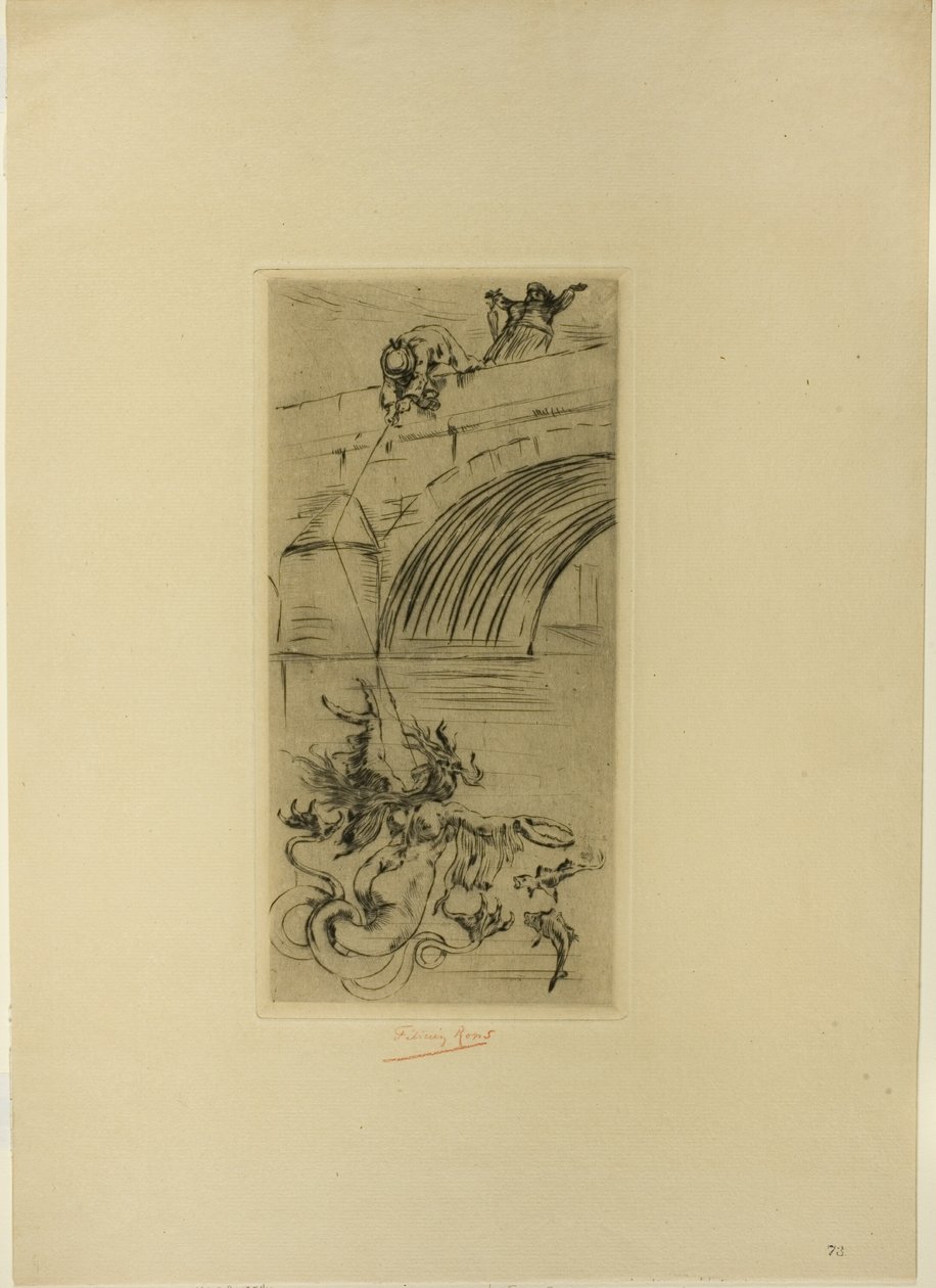 Die Sirene von Félicien Rops