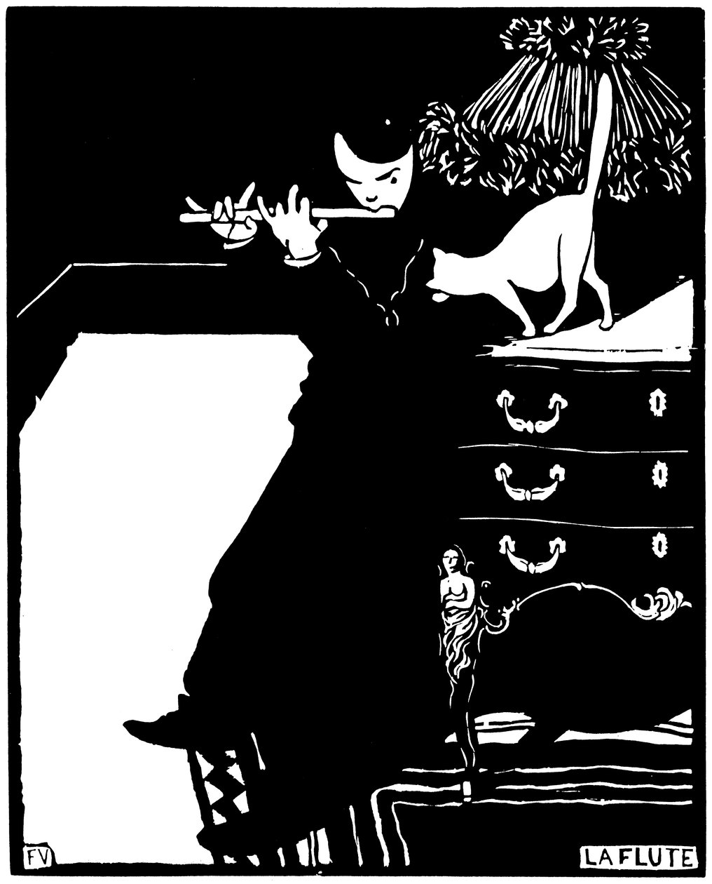Die Flöte von Félix Valloton