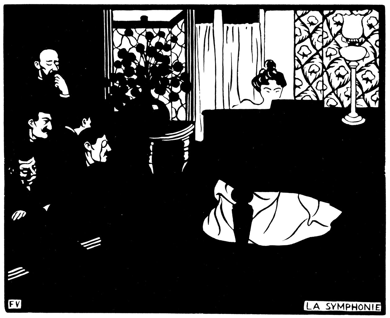 Die Symphonie von Félix Valloton