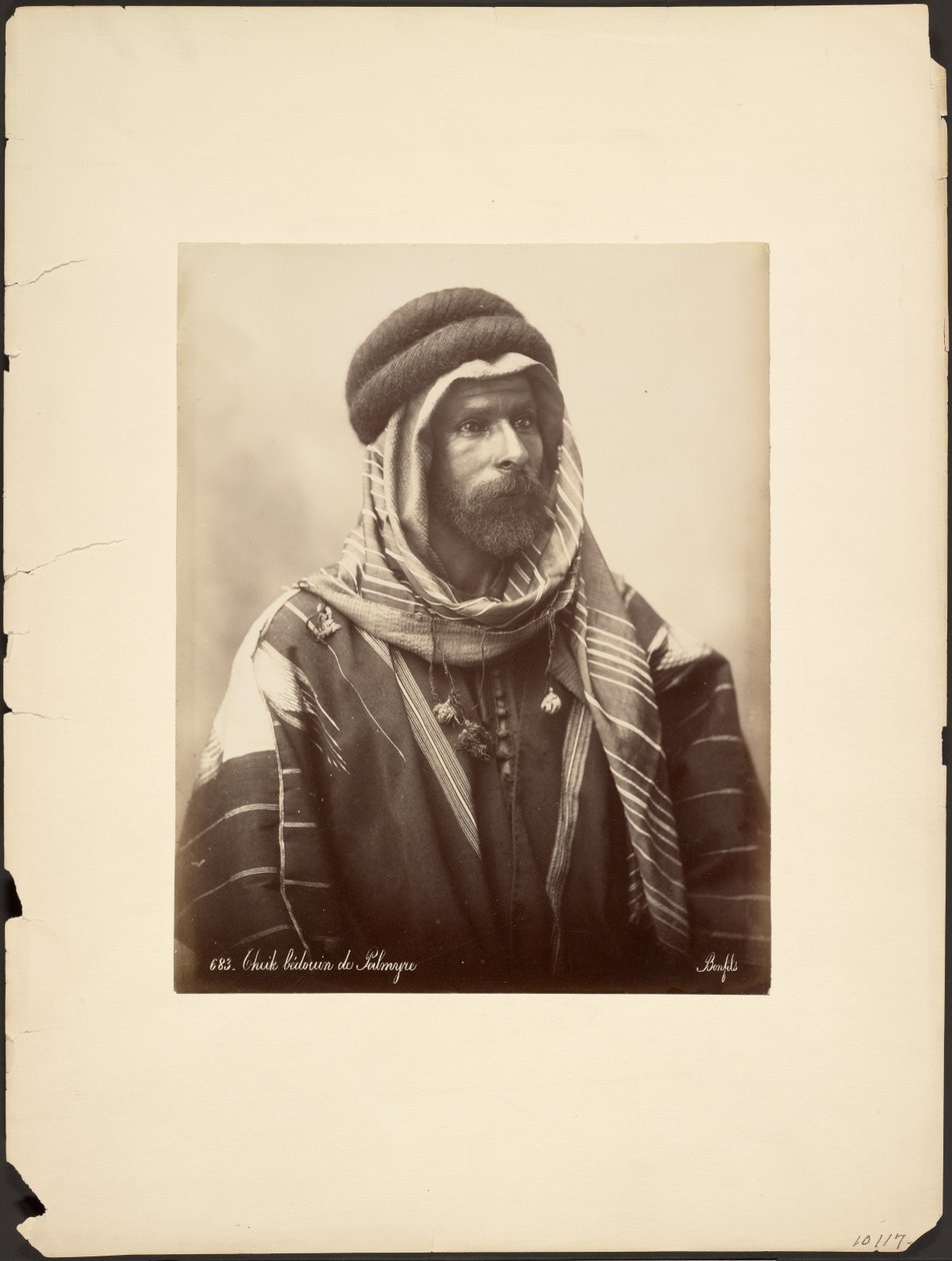 Scheich Beduine von Palmyra von Félix Bonfils