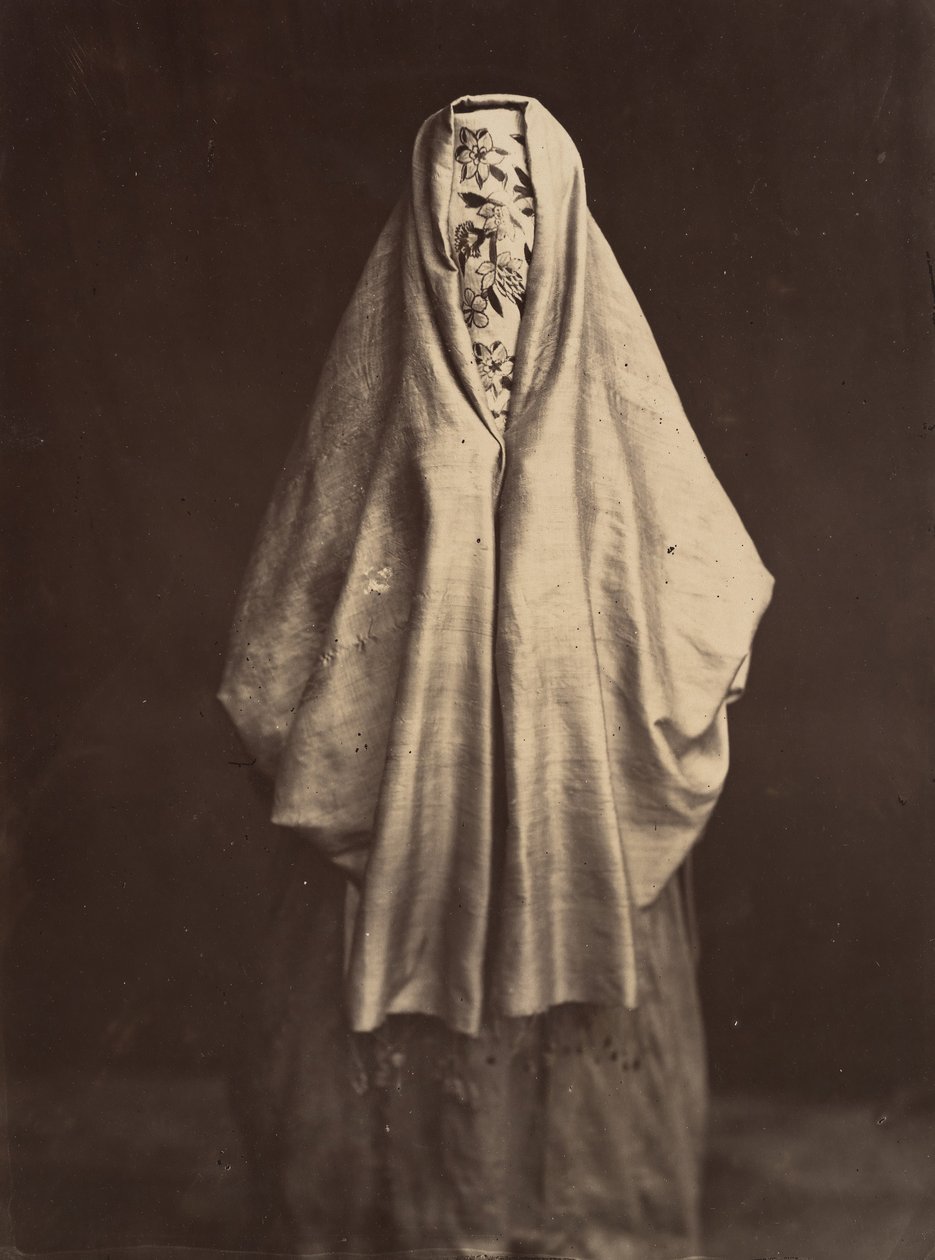 Türkische Frau in Stadtkleidung, 1870er Jahre von Félix Bonfils