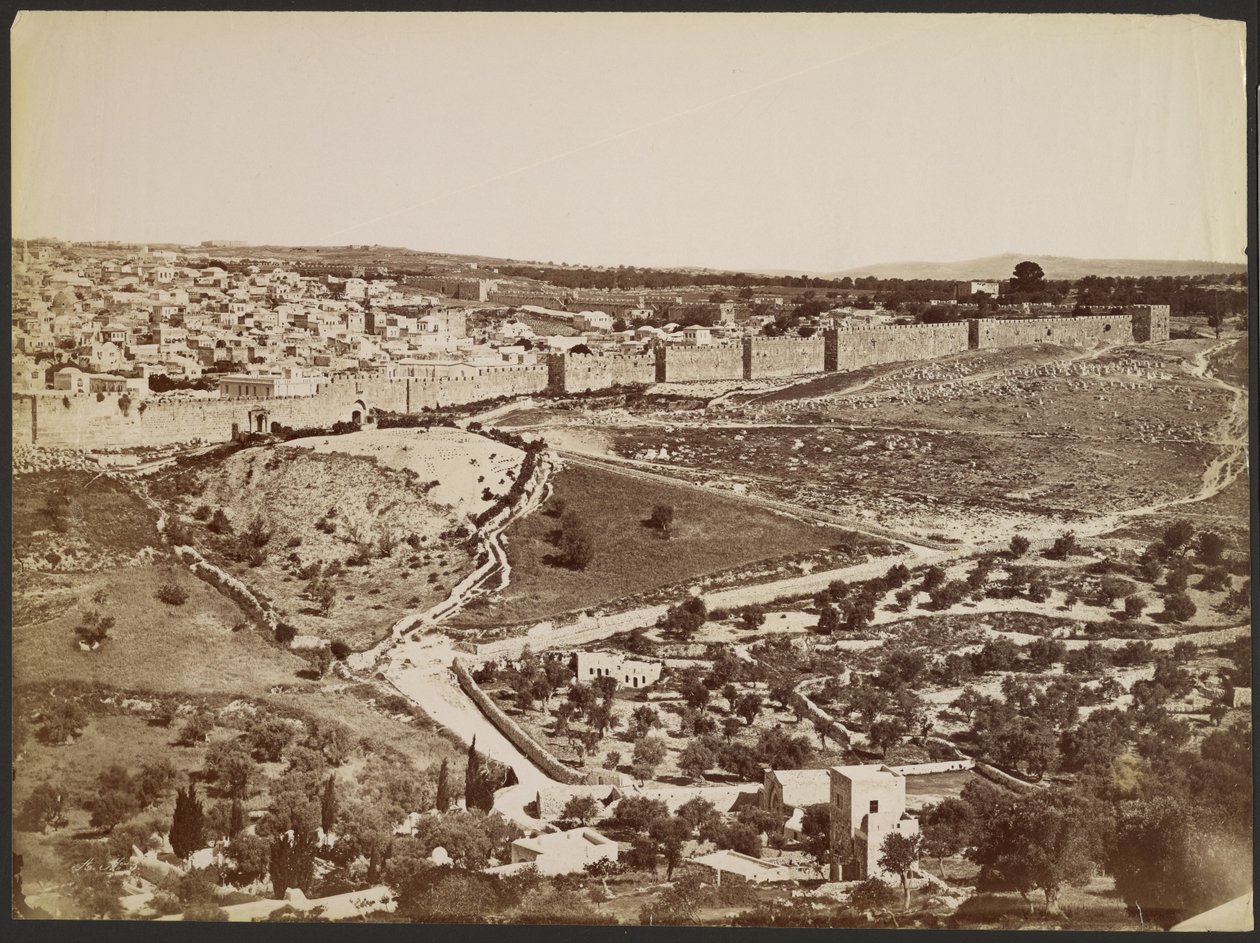 [Jerusalem] von Félix Bonfils
