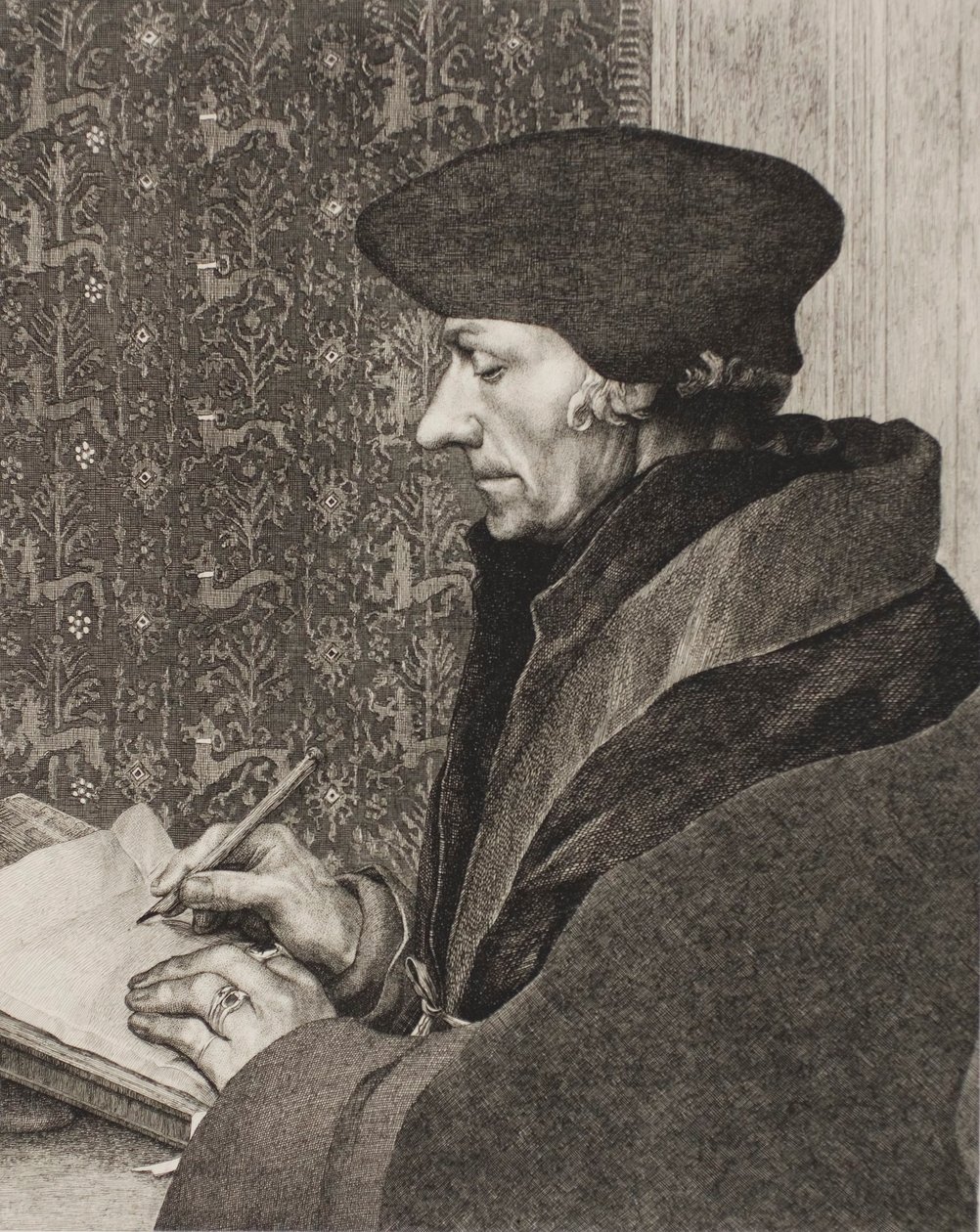 Erasmus von Félix Henri Bracquemond