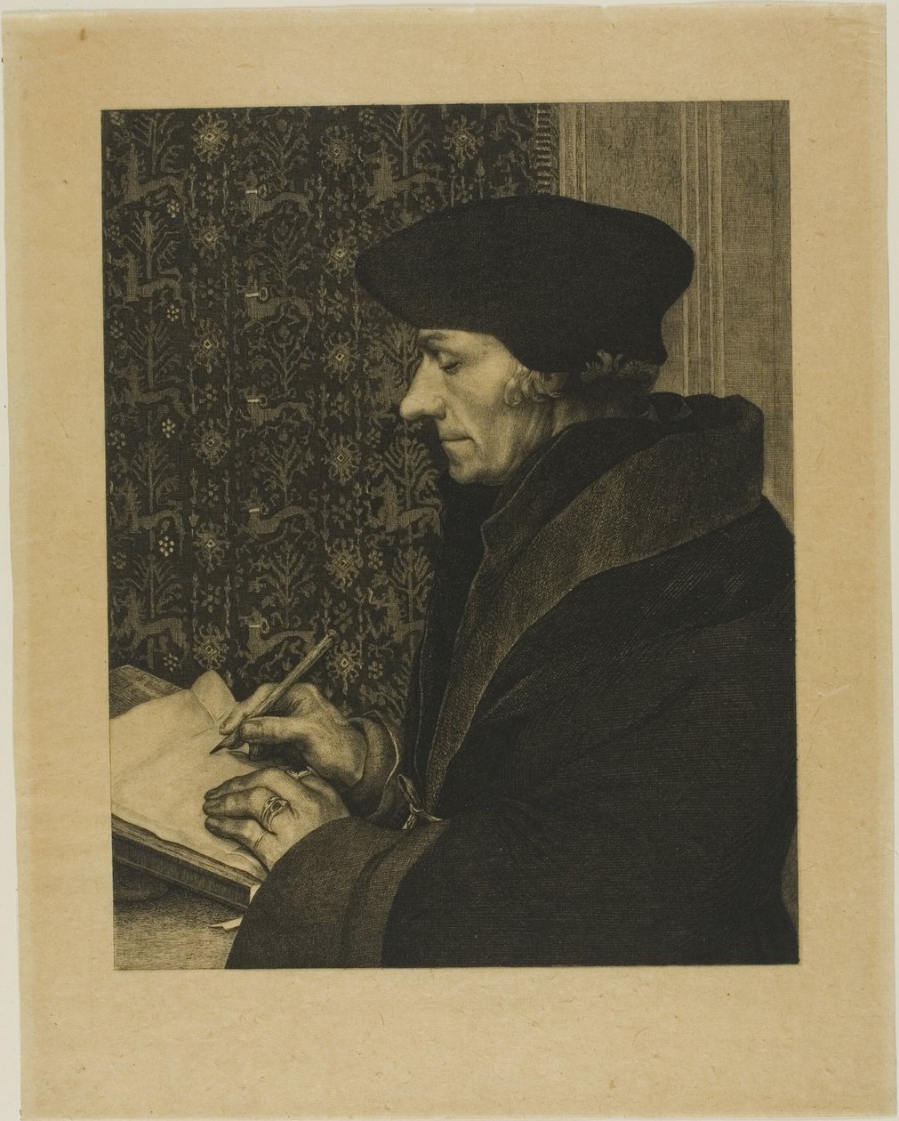Erasmus von Félix Henri Bracquemond