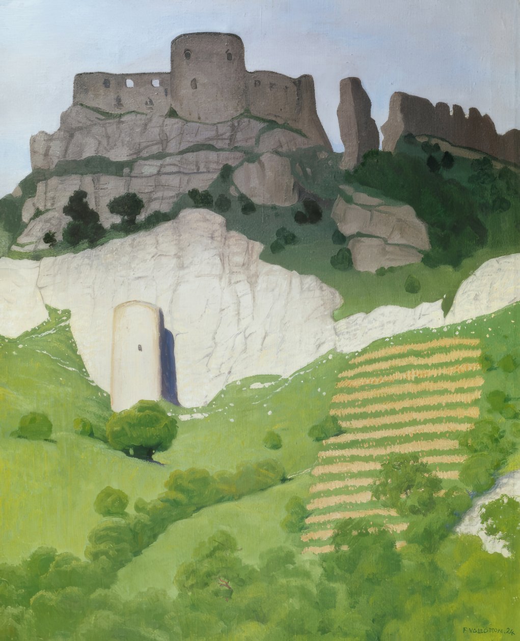 Schloss Gaillard von Félix Vallotton