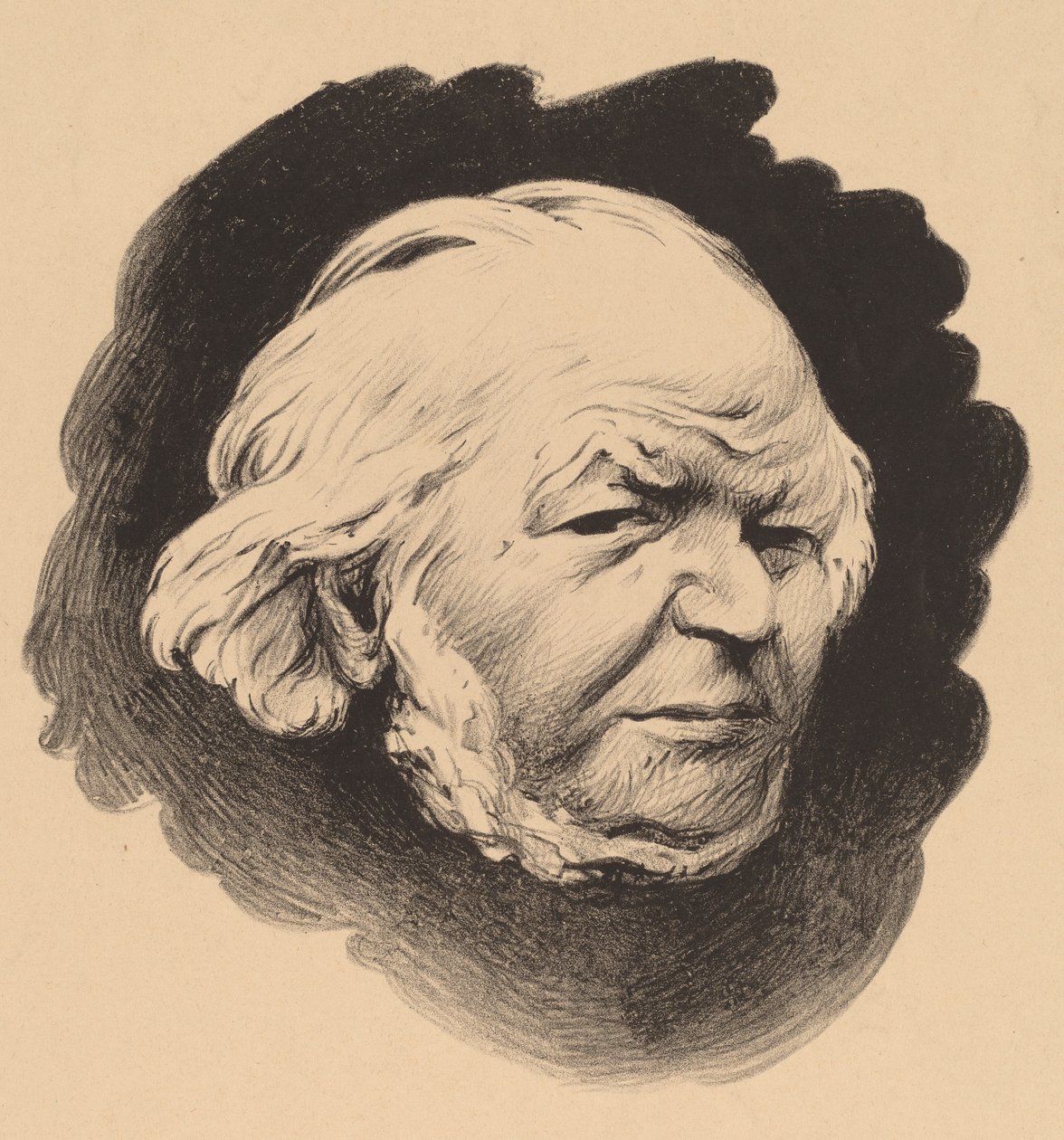 Henri Daumier (Honoré Daumier) von Félix Vallotton