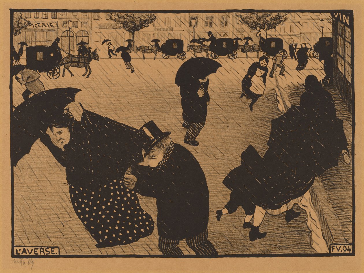 Der Schauer von Félix Vallotton