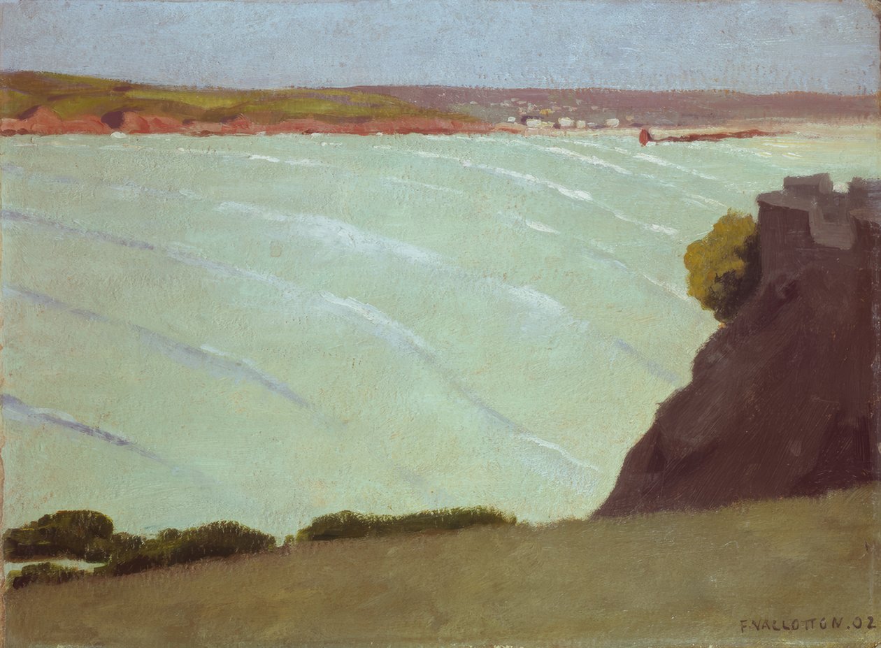 Mündung der Seine von Félix Vallotton