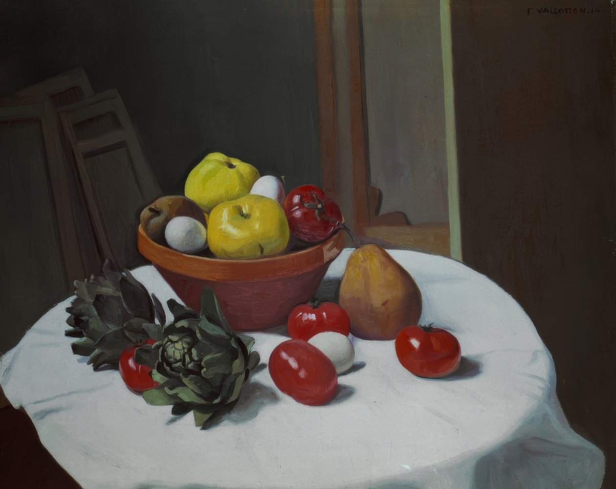 Stillleben (Tomaten) von Félix Vallotton