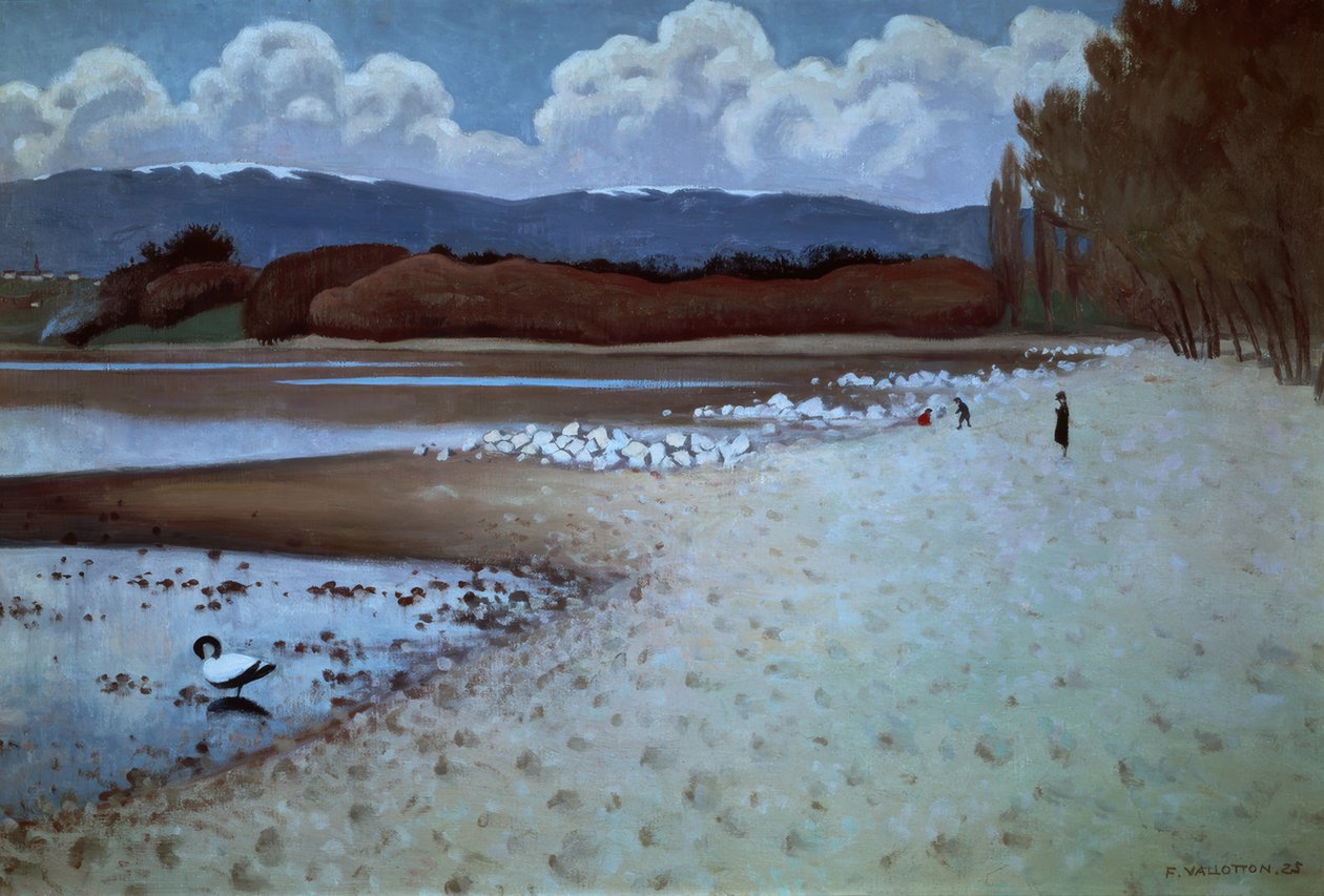 Strand bei Vidy von Félix Vallotton