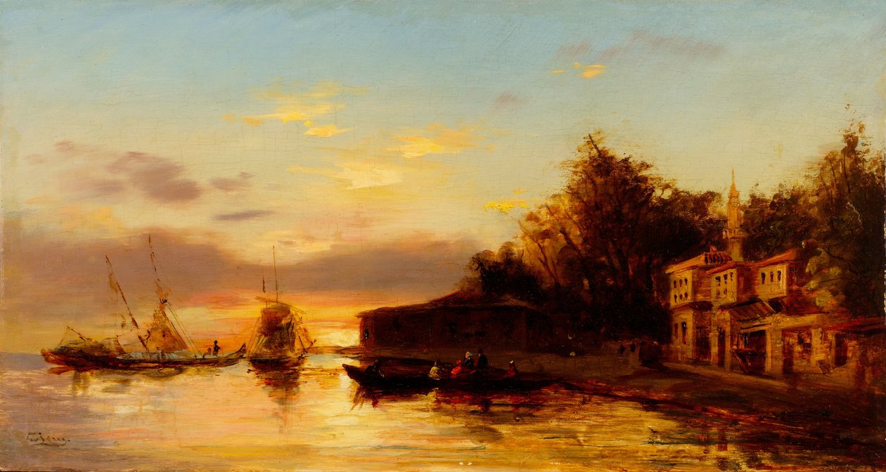 Blick auf Istanbul von Félix Ziem