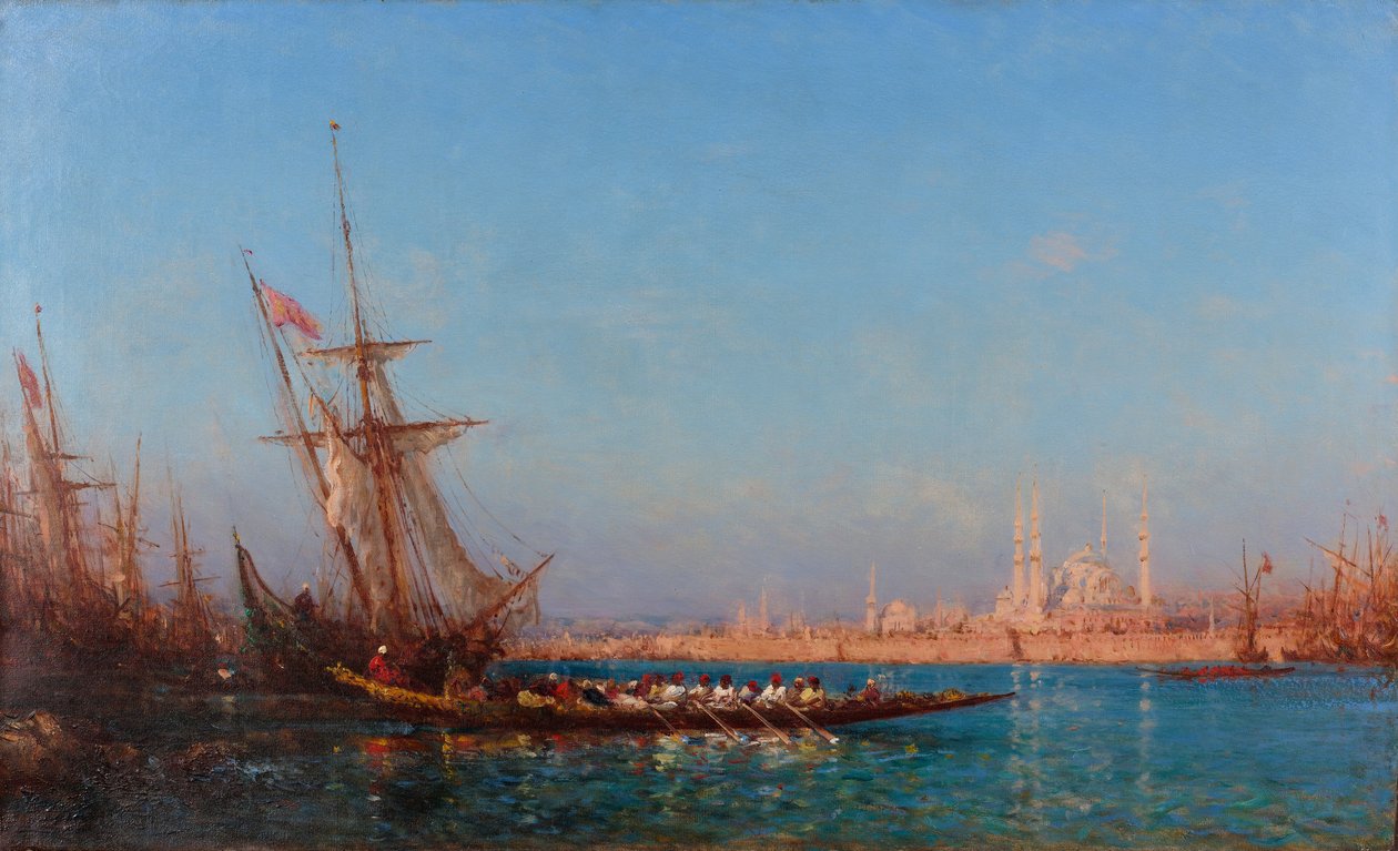 Blick auf Istanbul von Félix Ziem