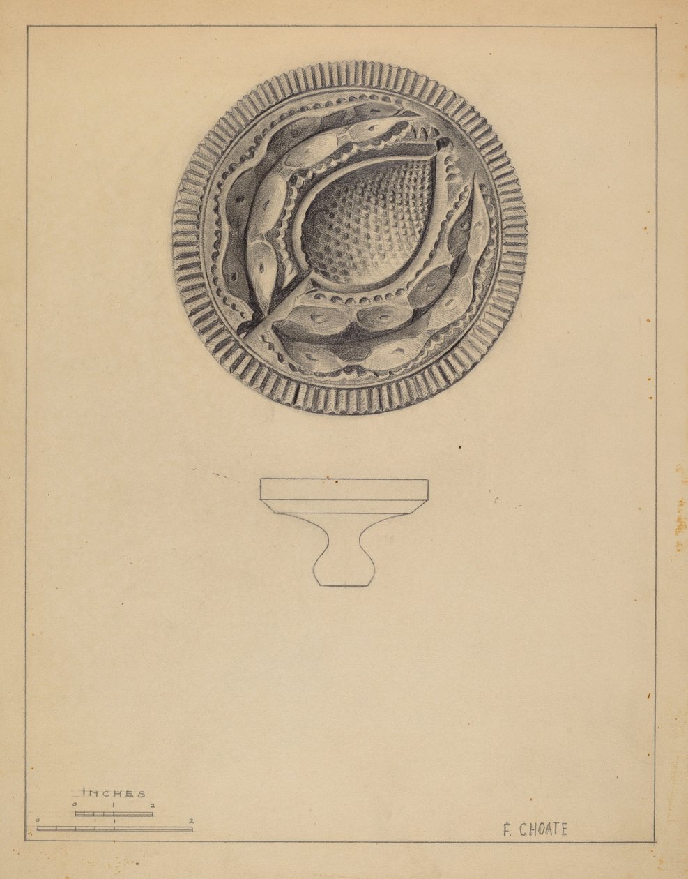 Butterform von Florence Choate