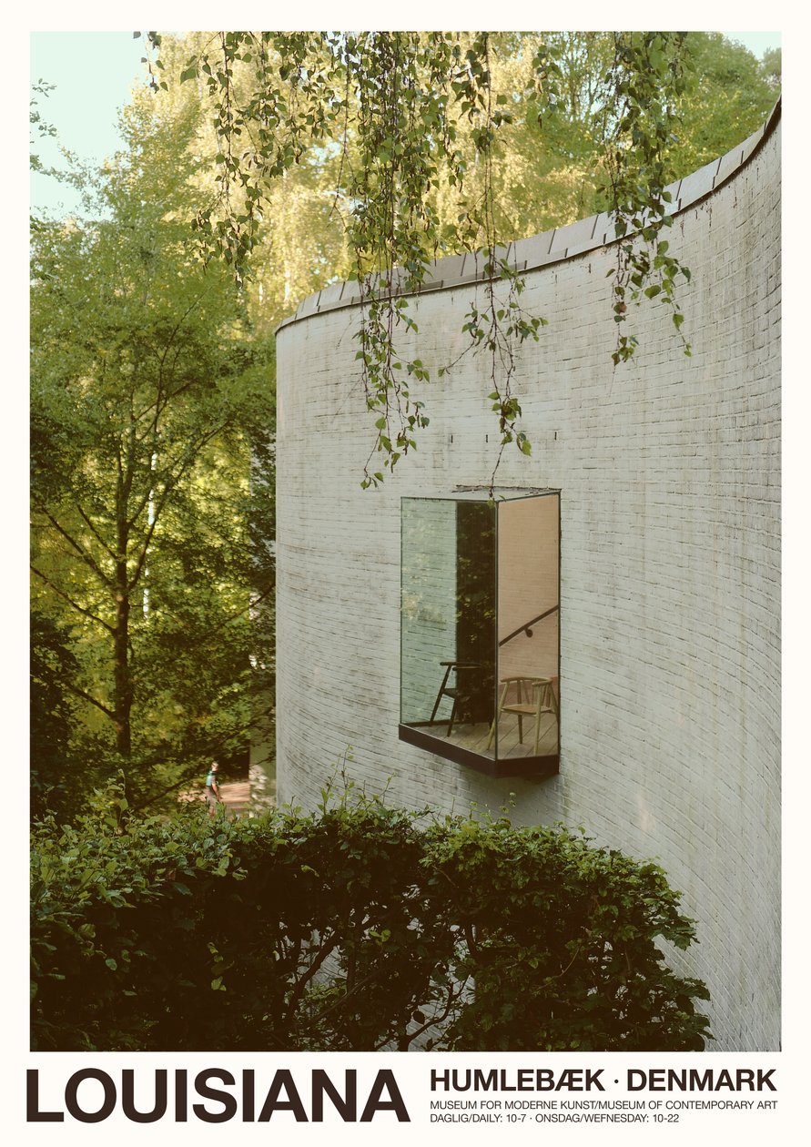 Kurven - Louisiana Museum, 2023 von Florent Bodart