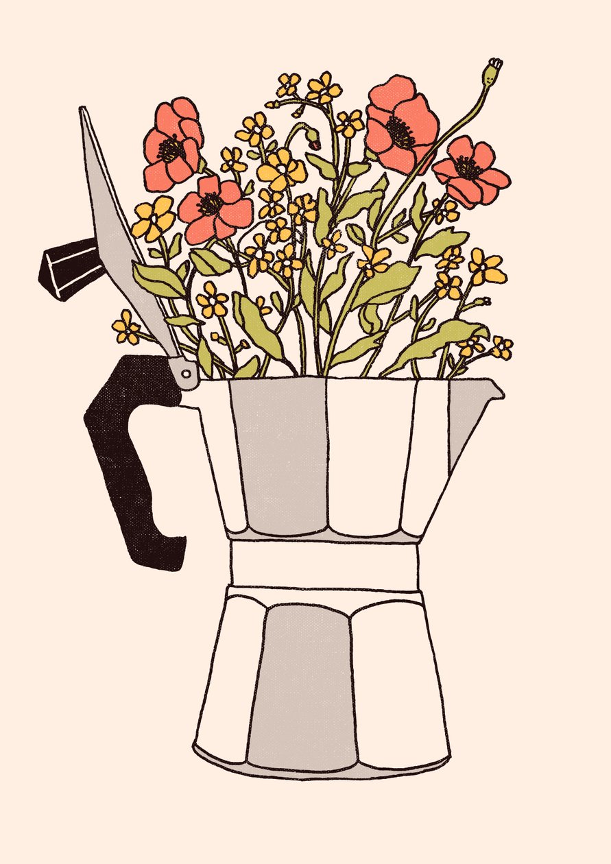 Moka Blumen, 2019 von Florent Bodart
