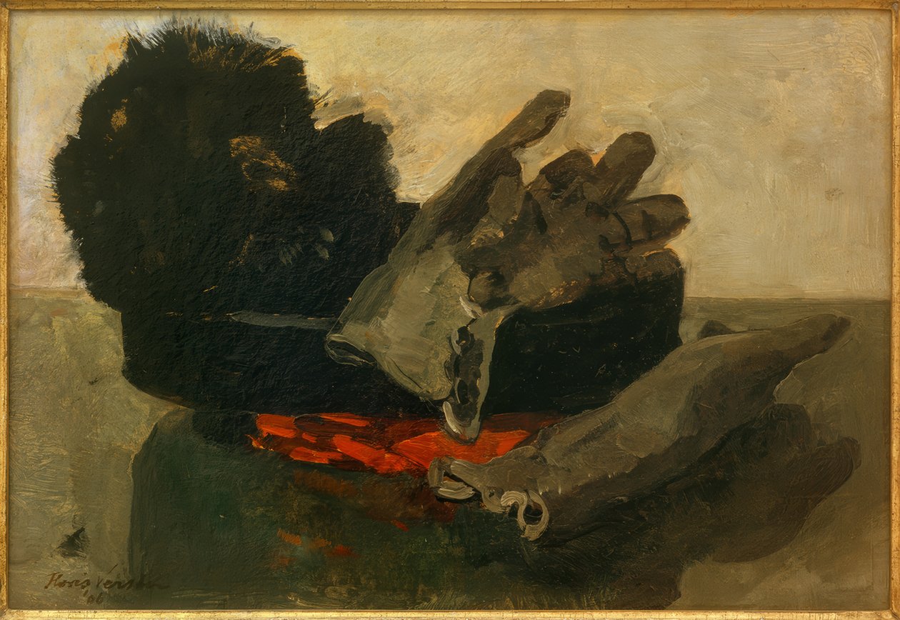 Hut und Handschuhe von Floris Verster